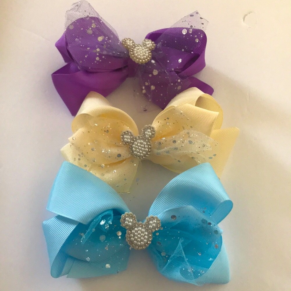 🎀Mickey Mouse Girls Hair Bow 🎀